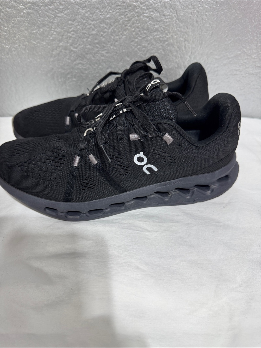 On Running Women's Black Sneakers - Picture 3 of 9